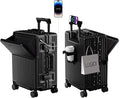 Hard Shell Luggage 24 Inch Travel Luggage, Carry-On Luggage Spinner TSA by cycyCarry