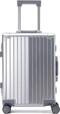 YYW Aluminum Carry-On Luggage Airline Approved Lightweight Suitcase by YYW