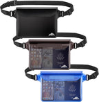 HEETA Waterproof Fanny Pack, Waterproof Pouch Dry Bag 2/3/4 Pack by HEETA