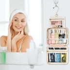 CUBETASTIC Clear Makeup Bags, Travel Make Up Organizer Storage Case, Hanging - Image 6