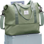 Travel Duffel Bag, Sports Tote Gym Bag, Shoulder Weekender Overnight Bag by WONHOX