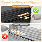 Krute Carry on Luggage PC+ABS Suitcases - Image 3