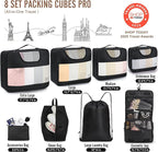 Veken 10 Set/8 Set Packing Cubes - Image 2