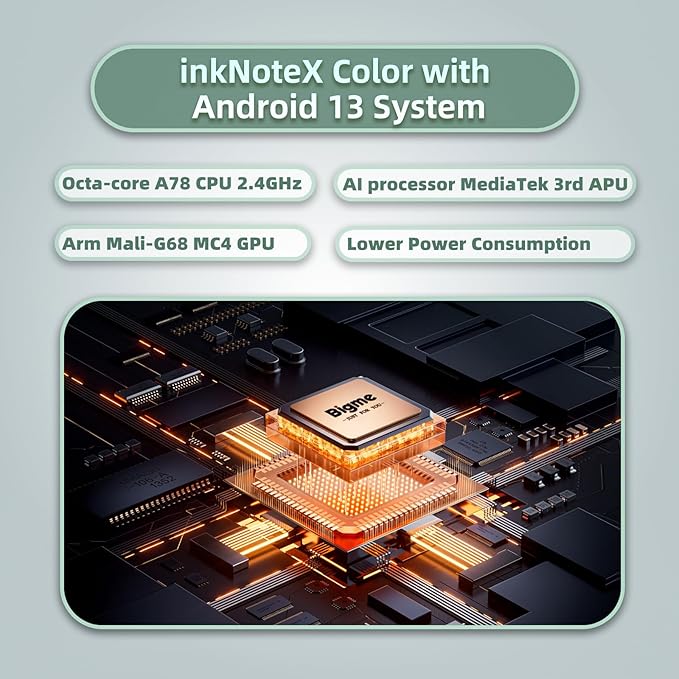 Bigme inkNoteX Color Eink Tablet Andriod 13 6+128G Ebook Reader 10.3 Inch - Image 10