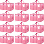 12 Pack Extra Heavy Duty Large Moving Bags by Fygrip