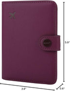 ZOPPEN Passport Holder Women, Passport Cover Travel Wallet Rfid Blocking - Image 8