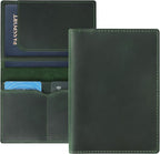 Jack&Chris Leather Passport Holder, Handmade Passport cover, Travel Wallet by JackChris