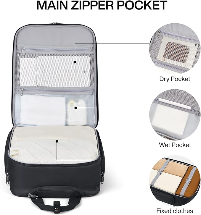 Hanke Softside Underseat Carry On Luggage - Image 6