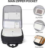 Hanke Softside Underseat Carry On Luggage - Image 6