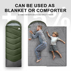 Sleeping Bags for Adults Cold Weather, Waterproof, Lightweight Sleeping Bag for - Image 5