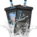 2 Pack Floating Waterproof Phone Pouch, Essential by GJUMP