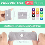 Zhanmai 12 Pairs Motion Sickness Bracelet - Image 2