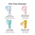 medicube Facial Cleanser PDRN Pink Glutathione Capsule Foam Cleanser | Daily Face Wash for Pore Care, Uneven Skin Tone, Texture | Hydrating & Nourishing Deep Cleansing | Korean Skincare, 4.23 oz