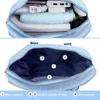 Travel Duffle Bag, Waterproof Sport Tote Gym Bag - Image 6