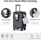 KYME Hardside Carry On Luggage 22x14x9 Airline Approved - Image 2