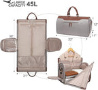 Modoker Carry on Garment Bags for Travel, Convertible Garment Duffel Bag - Image 2