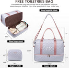 LOVEVOOK Travel Duffle Bag, Weekender Bags - Image 4