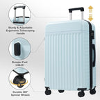 Merax Luggage Sets, Durable Hardshell 3 Piece Suitcase - Image 4