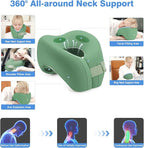 Travel Neck Pillow, Memory Foam Travel Pillow, Includes 3D Eye Masks, and - Image 2