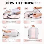 10 Set Compression Packing Cubes - Image 3