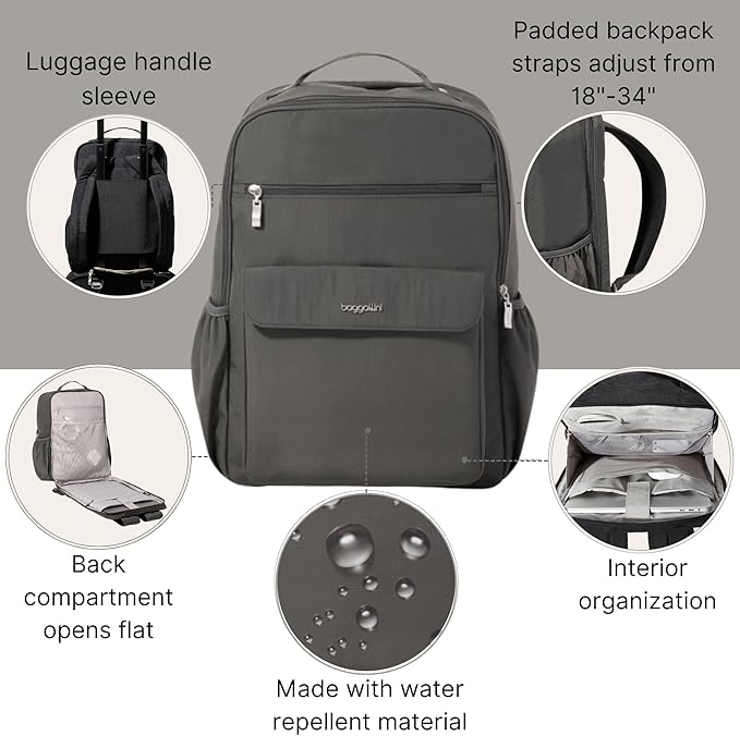 Baggallini Everyday Laptop Backpack - Image 2