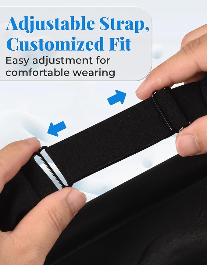 Adjustable 3D Contoured Sleep Mask - Image 7