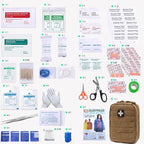 EMT Pouch MOLLE Ifak Pouch Tactical MOLLE Medical First Aid Kit Utility Pouch - Image 2