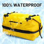 MIER Large Waterproof Duffel Bag Rolltop Dry Backpack Duffle Bags - Image 2