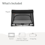 UPPAbaby Remi Playard | Deluxe 3-in-1 Portable Playard, Bedside Bassinet + - Image 2