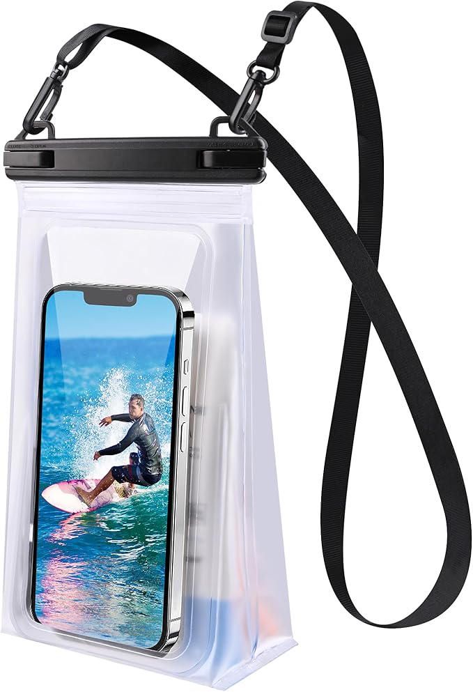 IPX8 Waterproof Phone Pouch Floating, Waterproof Bag, Cell Phone Dry Bag by PEDVSTY
