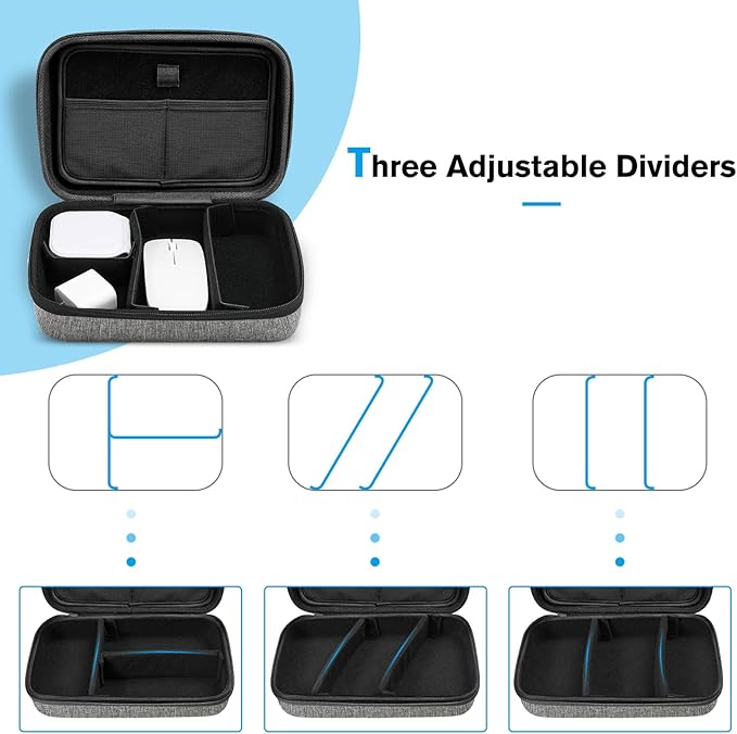 ProCase Hard Travel Electronic Organizer Case - Image 4