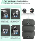 JefDiee Inflatable Travel Foot Rest Pillow, Kids Airplane Bed, Adjustable 3 - Image 6
