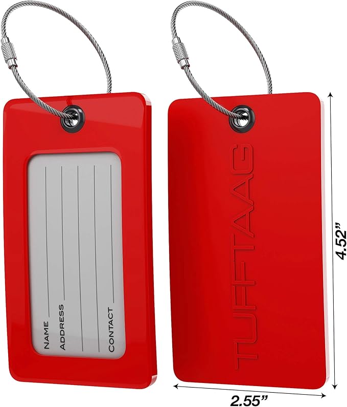 Luggage Tags Business Card Holder by TUFFTAAG - Image 4