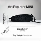 Gravel Mini Hanging Toiletry Bag – Compact, Water-Resistant - Image 5