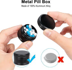 XHT Small Round Black Pill Box - Image 5