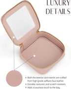 Popvibe Clear Makeup Bag Travel Cosmetic Case Transparent Toiletry Bag - Image 6