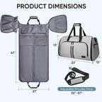 BALEINE Convertible Garment Bag - Image 2