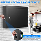 75 Keys Key Lock Box, Anti-Theft Key Cabinet - Image 4