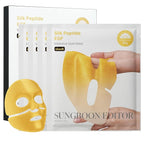 SUNGBOON EDITOR Golden Glow Deep Hydration Duo I Silk Peptide EGF Intensive Gold Mask & Deep Collagen Capsule Cream I Valentines Day Gifts for Woman