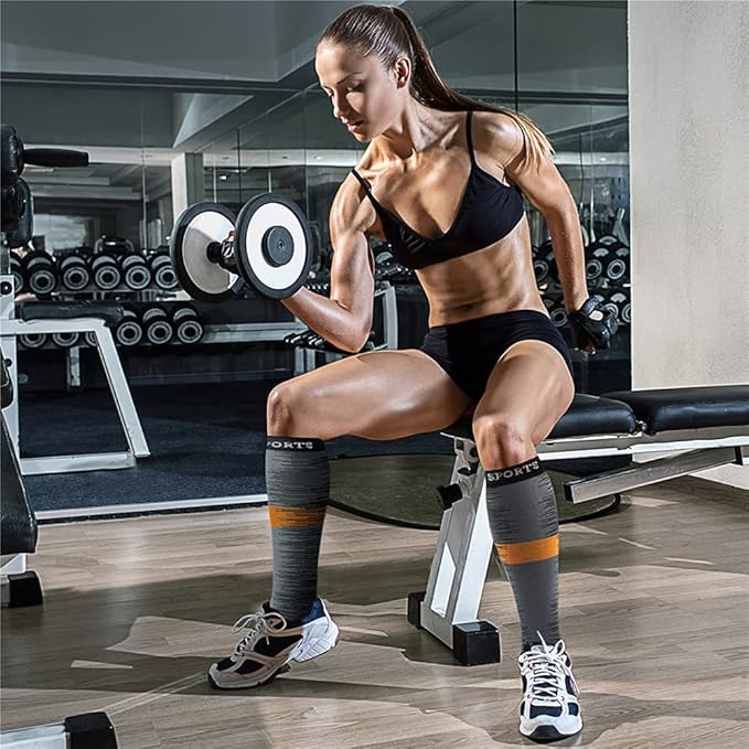 CHARMKING Compression Socks for Women & Men Circulation 15-20 mmHg is Best - Image 4