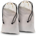 ZENPAC Travel Shoe Bag, Washable Breathable Cotton Fabric by Zenpac