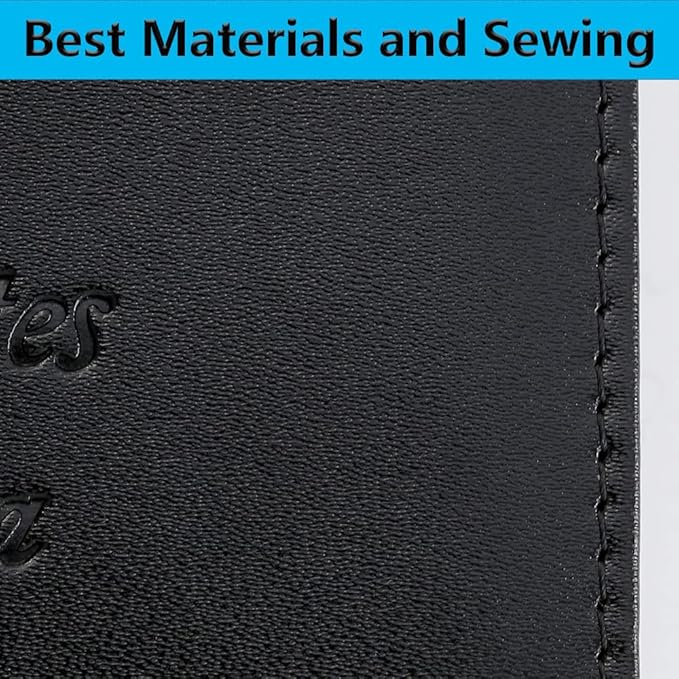 Passport Holder With Luggage Tag Cover Wallet RFID Blocking Leather Case Travel - Image 8