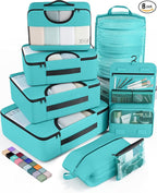 Veken 8 Set Packing Cubes for Kids & Toddler, Airplane Travel Essentials by Veken
