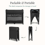 Evolur Zane Portable Playard – Foldable, Removable Mattress - Image 4