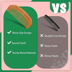 Arrozon Birth Comb for Women Labor, Hospital Bag Must Haves for Pregnant Mom, Wooden Labor comb Natural Labor and Delivery Essentials, New Mom Gifts Birthing Comb