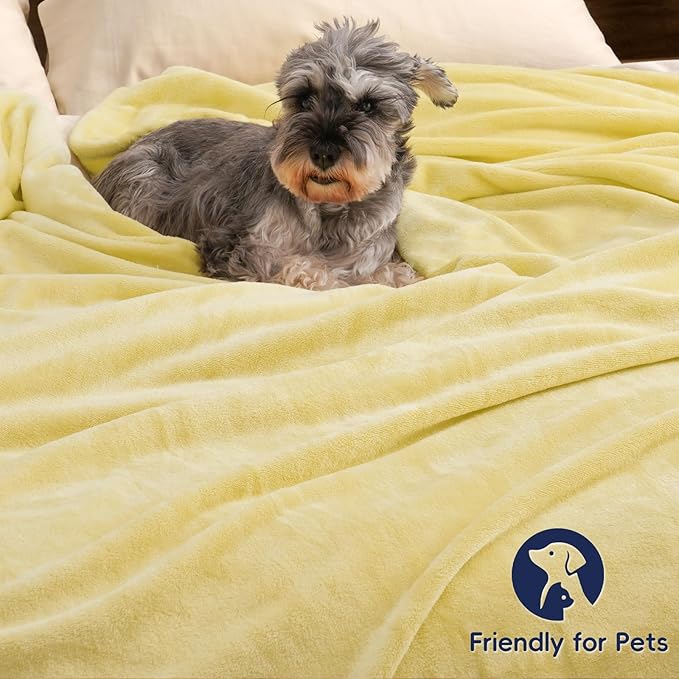 PHF Ultra Soft Fleece Blanket King Size, No Shed No Pilling Luxury Plush Cozy - Image 5