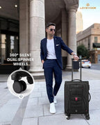 Carry On Luggage 22x14x9 Airline Approved, 22-Inch Suitcases - Image 2
