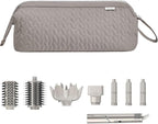 Shark Flex Style Case for Airwrap Hair Dryer Brush Revlon Hair Tools Travel Bag Carrying Case Flat Curling Iron Organizer (Camel)