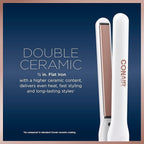Conair Double Ceramic Flat Iron, 1/2-inch