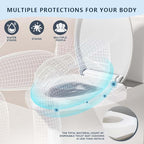 2 Pack Disposable Toilet Seat Covers Flushable Paper Toilet Seat Cover - Image 4